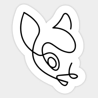 Bambi Sticker